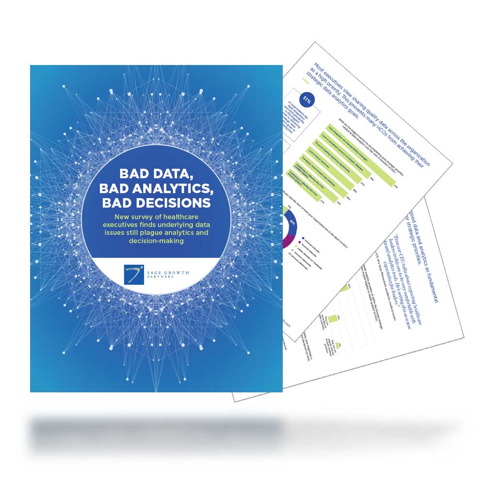 bad data bad analytics bad decisions market report cover | sage growth partners